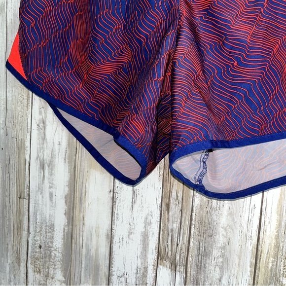 Nike Dynamic Blue and Red Running Shorts - Picture 3 of 5